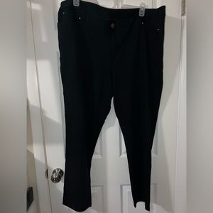INC International Concepts Black Pants size 24W.
